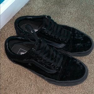 BLACK VELVET OLD SKOOL VANS